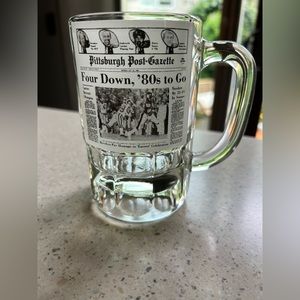 1980 vintage Pittsburgh Steelers Super Bowl mug